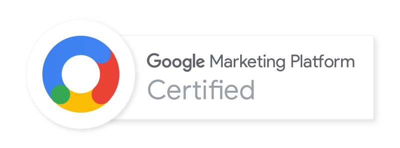 Lencana Google Marketing Platform Certified